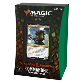 Magic: The Gathering Commander deck box featuring Vrondiss, Rage of Ancients for C87490000, package view, product view 15