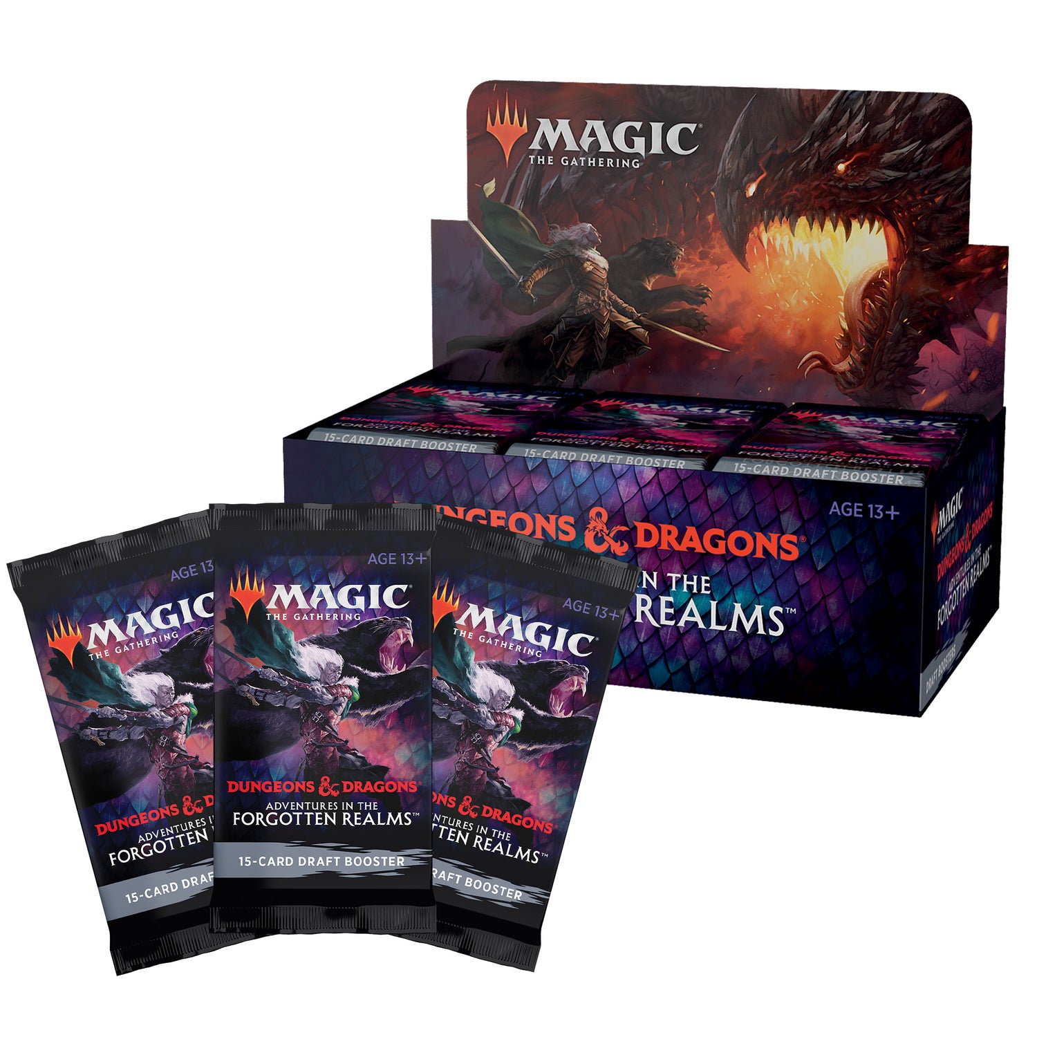 Draft Booster | Adventures in the Forgotten Realms: Magic The Gathering-Magic The Gathering-[variant_title]-ProTinkerToys
