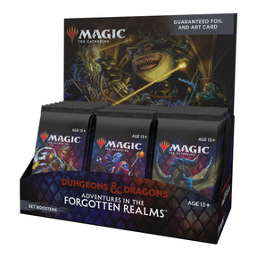 Magic: The Gathering set boosters for Adventures in the Forgotten Realms for C87550000, package view, product view 1