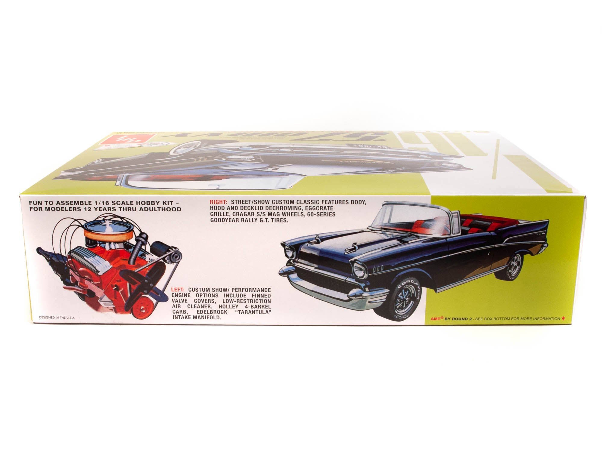 1957 Chevy Bel Air Convertible 1/16 Scale Model Kit | AMT1159