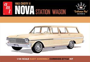 1963 Chevy II Nova Station Wagon  | AMT1202 | AMT Model-AMT-[variant_title]-ProTinkerToys