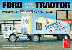 Ford C600 Hostess Truck with Trailer | AMT1221 | AMT Model-AMT-[variant_title]-ProTinkerToys