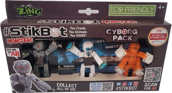 Stikbot Cyborg Pack | SB5100 | KlikBot