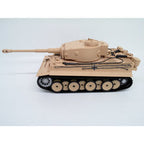 Tan scale model of a Tiger I tank, ready for action for IMEX TAG12010