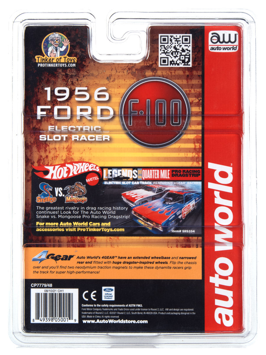 ProTinkerToys Delivery Truck | 1956 Ford F-100 Pickup Truck | CP7779 | Auto World-Auto World-[variant_title]-ProTinkerToys