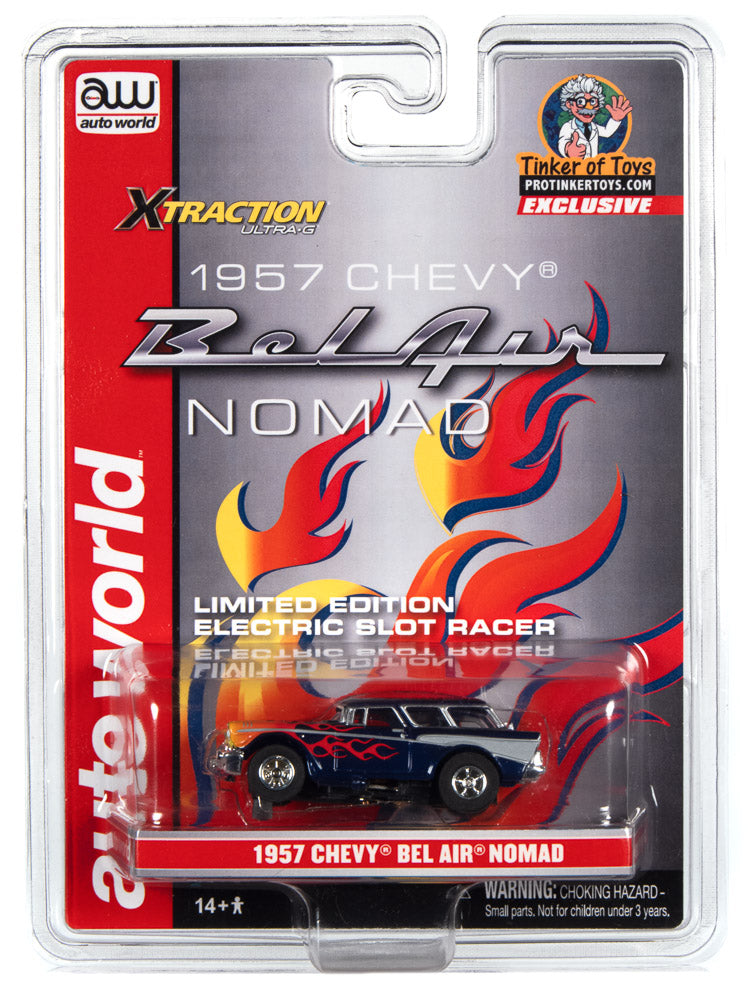 Burple Flame 1957 Chevrolet Nomad | CP7819 | Auto World-Auto World-[variant_title]-ProTinkerToys