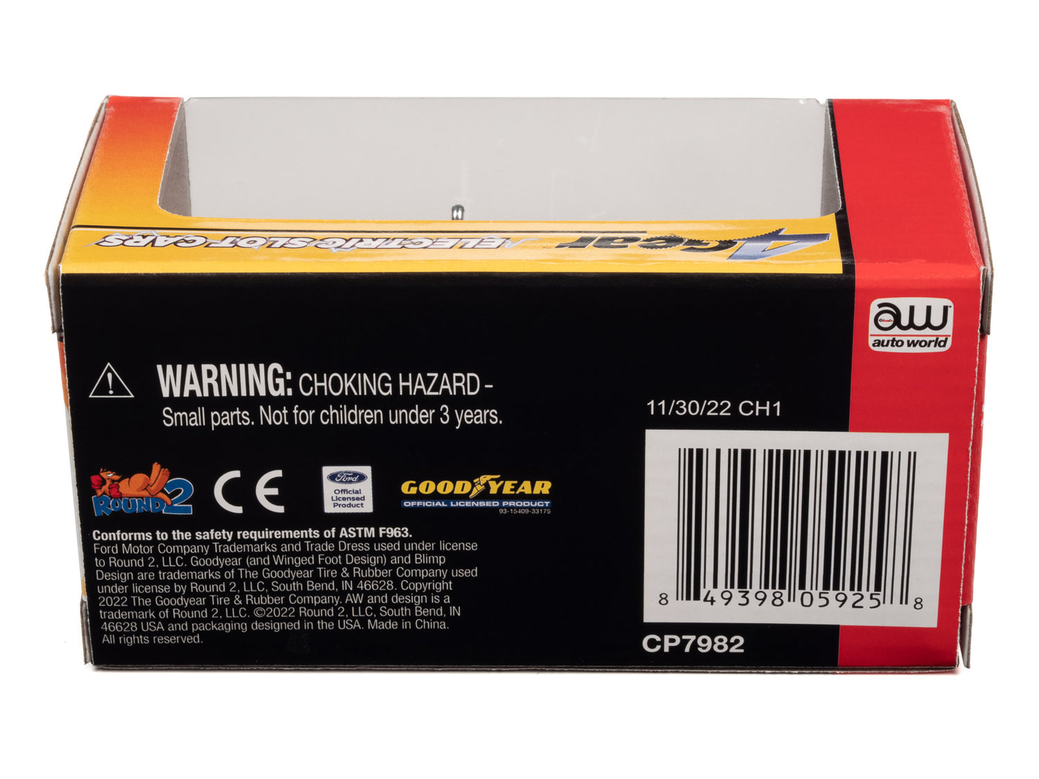 Classic Black & Yellow Flames | 1955 Ford F-100 | CP7982 | Auto World