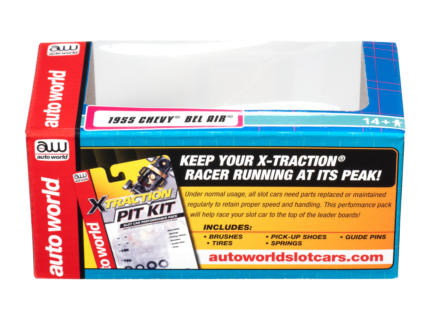 1955 Chevy Bel Air Classic Yellow & White | CP7983 | Auto World