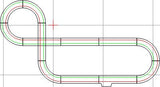 Track Only Layouts White Track HO Scale | Assorted Sizes | Auto World Track