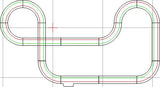 Track Only Layouts White Track HO Scale | Assorted Sizes | Auto World Track