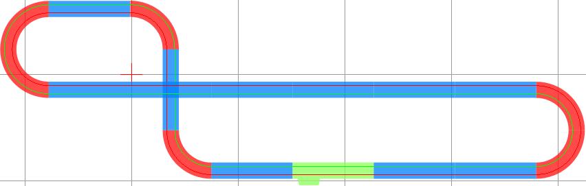 Track Only Layouts Black Track HO Scale | Assorted Sizes | Auto World Track
