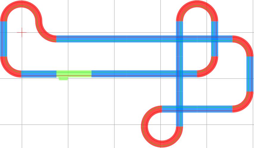 Track Only Layouts Black Track HO Scale | Assorted Sizes | Auto World Track