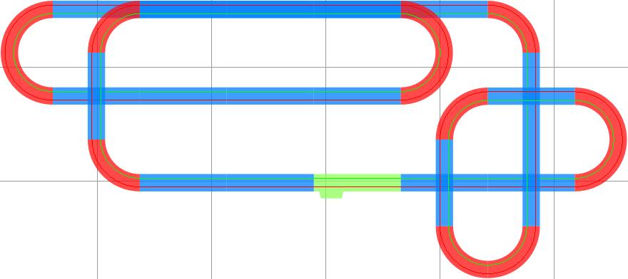 Track Only Layouts HO Scale | Assorted Sizes | Auto World Track-Auto World-[variant_title]-ProTinkerToys