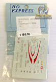 Slot Car Decal Sticker Pack | 2090-2099 | HO Express-American Line-K-Decal Coppenhagen F/C NHRA-ProTinkerToys