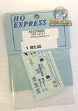 Slot Car Decal Sticker Pack | 2120-2129 | HO Express-American Line-K-Decal Lowenbrau #14-ProTinkerToys