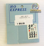 Slot Car Decal Sticker Pack | 2110-2119 | HO Express-American Line-K-Decal Marbor Porsche-ProTinkerToys