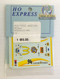 Slot Car Decal Sticker Pack | 2100-2109 | HO Express-American Line-K-Decal McDonalds #94-ProTinkerToys