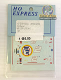 Slot Car Decal Sticker Pack | 2110-2119 | HO Express-American Line-K-Decal Miller Light #2-ProTinkerToys