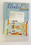 Slot Car Decal Sticker Pack | 2100-2109 | HO Express-American Line-K-Decal NAPA #31-ProTinkerToys