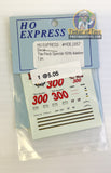 Slot Car Decal Sticker Pack | 2050-2059 | HO Express-American Line-K-Decal Tim Flock Special  50th Anniversary-ProTinkerToys