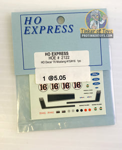 Slot Car Decal Sticker Pack | 2120-2129 | HO Express-American Line-K-[variant_title]-ProTinkerToys