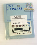 Slot Car Decal Sticker Pack | 2120-2129 | HO Express-American Line-K-Decal '70 Mustang #15 #16-ProTinkerToys