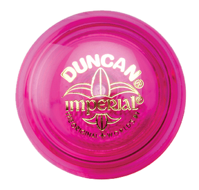 Pink yo-yo with "Duncan Imperial" logo for 3124IM
