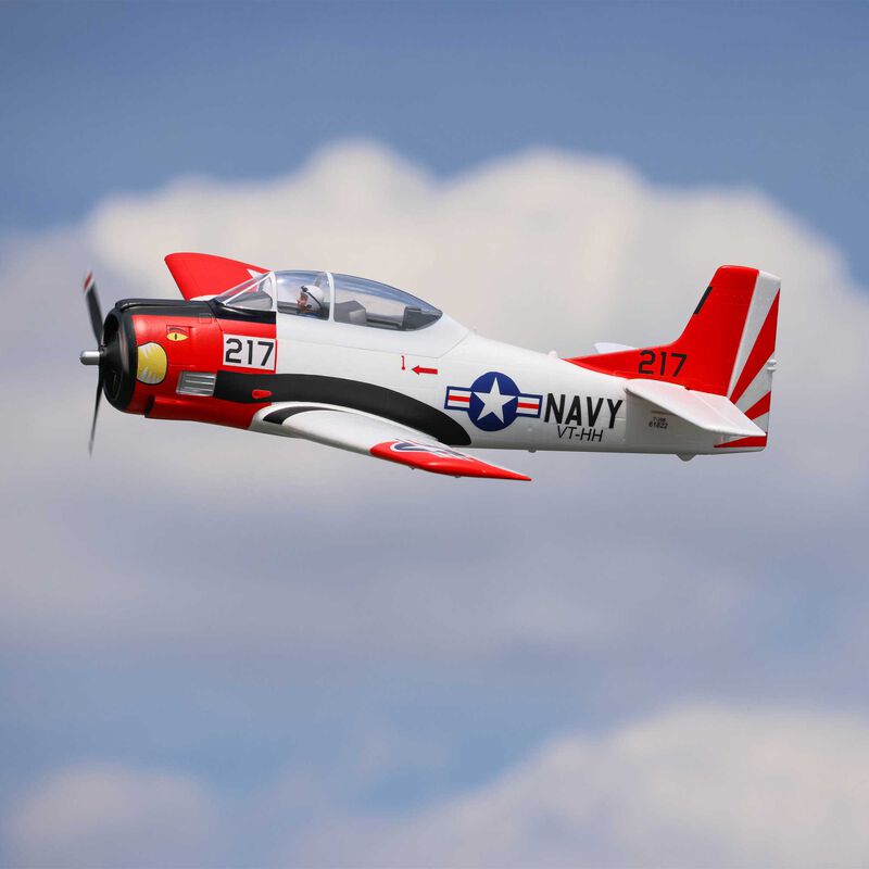 T-28 Trojan 1.2m BNF Basic with Smart | EFL18350 | E-flite