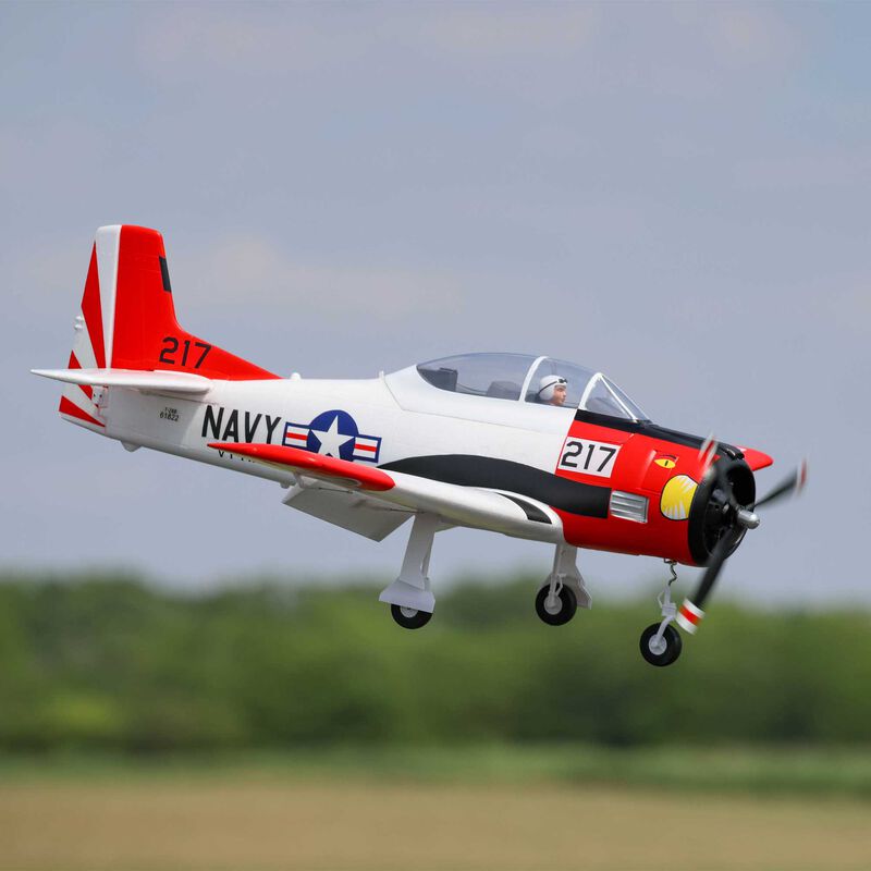 T-28 Trojan 1.2m BNF Basic with Smart | EFL18350 | E-flite