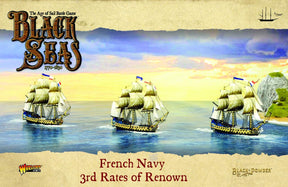 Three sailing warships of the French Navy on the open sea for Black Seas WLG-792012002