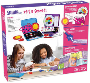 Crafting secret messages with UV ink and activity book for girls for Smart Lab 00453