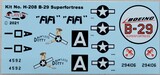 Boeing B-29 Superfortress  with Swivel Stand | ALM208 | Atlantis Model Co.-Atlantis Model-[variant_title]-ProTinkerToys