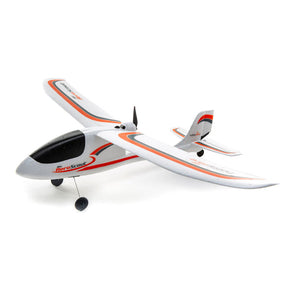 Small model airplane kit, ready to fly, with white and black accents for HobbyZone HBZ5700