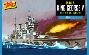 HMS King George V | HL447/12 | Lindberg Model Company-Lindberg Model-[variant_title]-ProTinkerToys