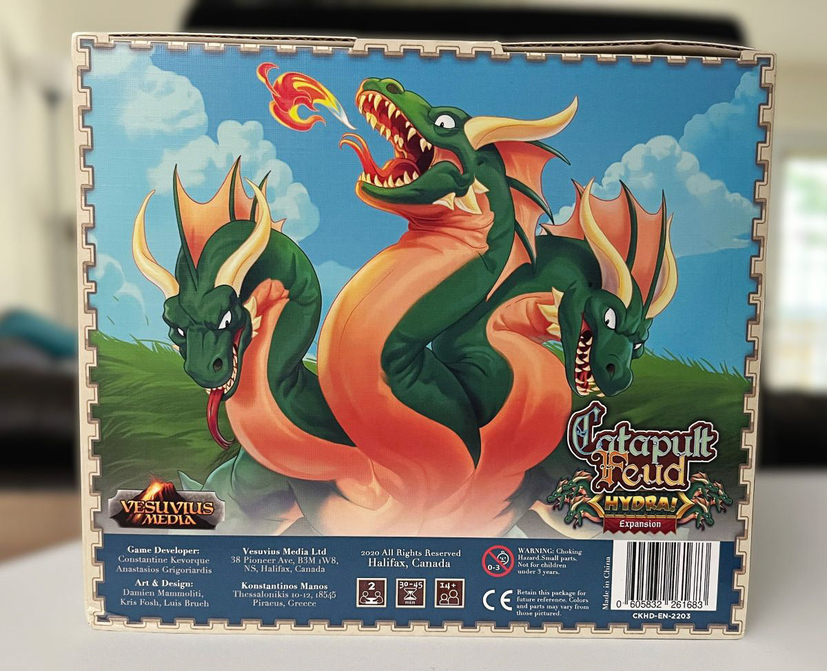 Catapult Feud: Hydra Expansion | WWI722 | Vesuvius Media