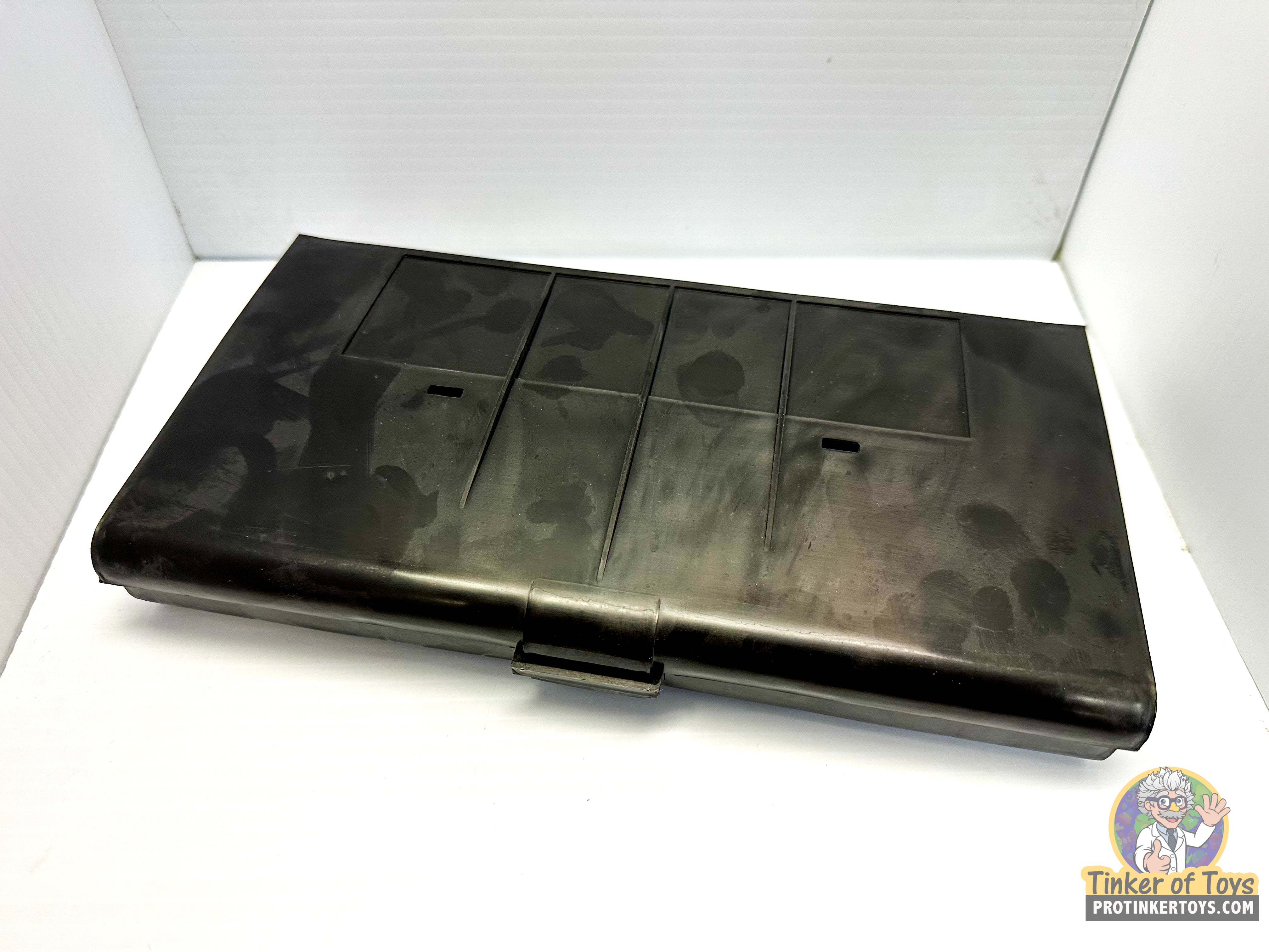 1972 Aurora AFX HO Slot Car BLACK PIT KIT Carry Case w/Free Car