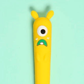 Yellow pen shaped like a cute monster with large eyes for BCmini 22368