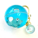 SLEEPING ANIMAL BALL KEY CHARM  | 12056 | BC Mini-BC USA-SLEEPING ANIMAL BALL KEY CHARM Blue  | 12056 | BC Mini-ProTinkerToys