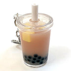 Boba tea keycharm with drink and straw for BC Mini 12032