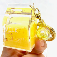 FRUIT MILK KEY CHARM  | 12058 | BC Mini-BC USA-FRUIT MILK KEY CHARM Yellow | 12058 | BC Mini-ProTinkerToys