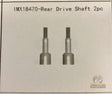 Two rear drive shafts for samurai model for IMX18468