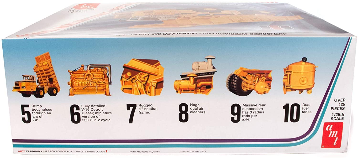 International Payhauler 350 1:25 Scale Model Kit | AMT1209 | AMT1