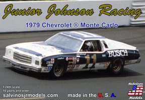1/24 scale model of a 1979 Chevrolet Monte Carlo race car for Salvino Jr Models SAL34095