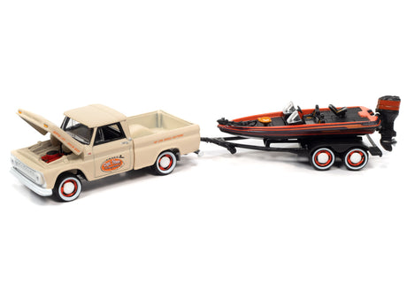 Copy of Johnny Lightning Gone Fishing/Truck and Trailer/Hulls & Haulers (A) | JLBT015 | Johnny Lightning-Round 2-[variant_title]-ProTinkerToys