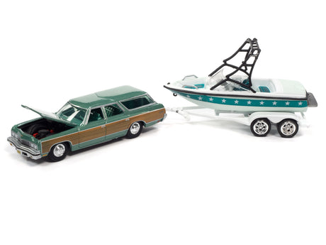 Copy of Johnny Lightning Gone Fishing/Truck and Trailer/Hulls & Haulers (A) | JLBT015 | Johnny Lightning-Round 2-[variant_title]-ProTinkerToys