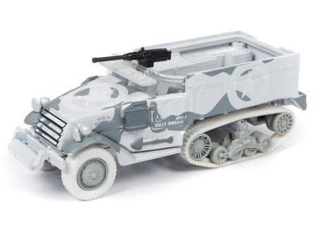 1:64 JLMiltary In Color  2019R1 | JLML004 | Johnning Lightning Die Cast-Round 2-JLML004-A-B-1-5 | M3 Half Track (1:87)	I wheels White-ProTinkerToys