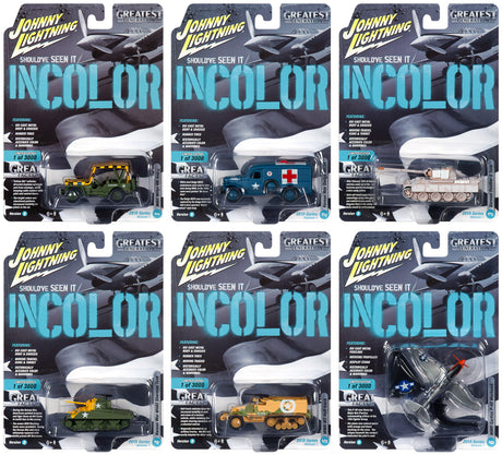 1:64 JLMiltary In Color  2019R1 | JLML004 | Johnning Lightning Die Cast-Round 2-[variant_title]-ProTinkerToys