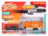 Tow & Go Johnny Lightning 50th Anniversary  w/ Travel Trailer | JLTG001| Johnny Lightning-Round 2-1998 Jeep Cherokee-ProTinkerToys