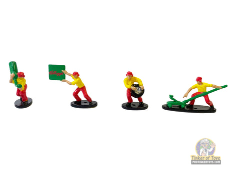 NASCAR 4 Person Pit Crew | PITCREW4PER | Tyco HO-American Line-K-Kelloggs-ProTinkerToys