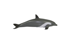 Dolphin figurine, gray with white underside, 9 inches long for Mamejo MAJ12206